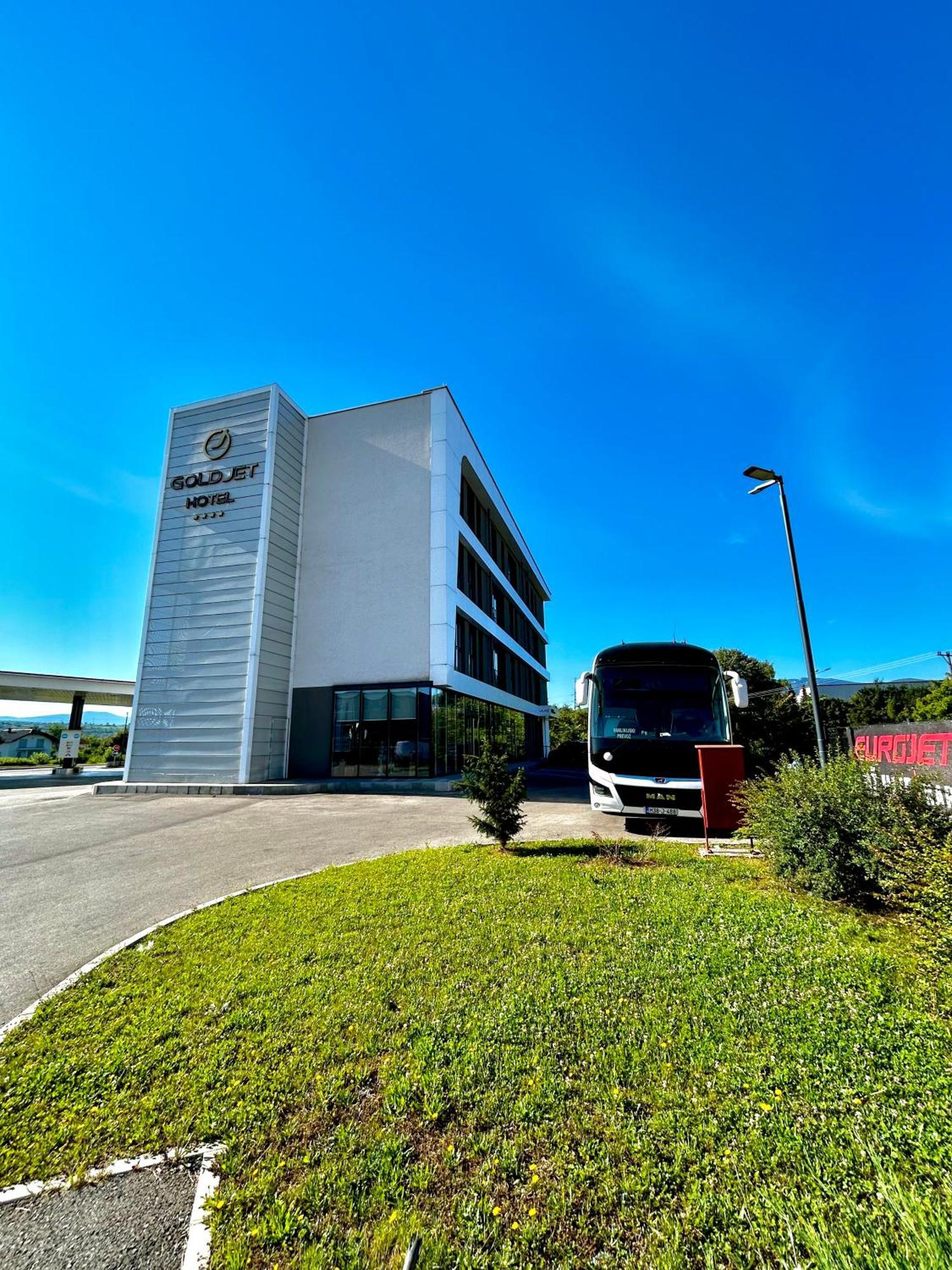 Hotel Gold Jet Bihać Esterno foto